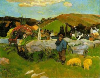 Paul Gauguin : The Swineheard